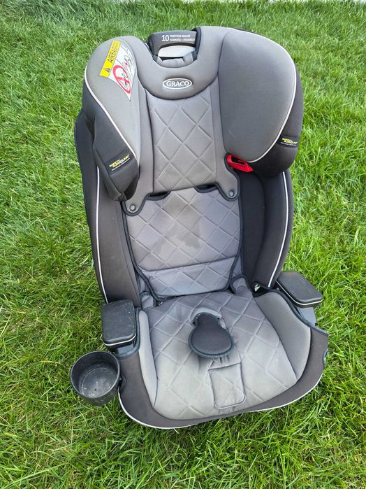 Scaun auto ISOFIX Graco Slimfit LX Black, 0-36 Kg, Negru