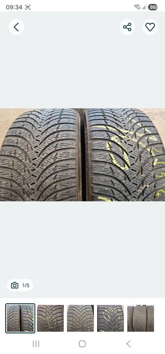 215 45 16 Kumho Falken 5 anvelope iarna
