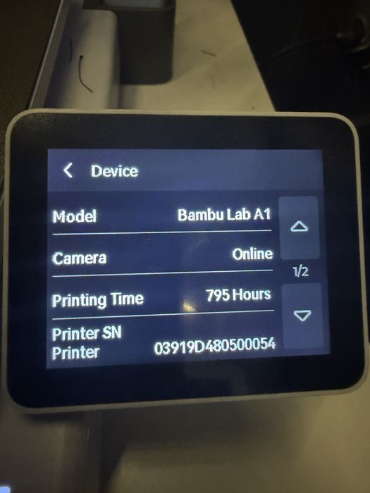 Bambu lab a1 795ore