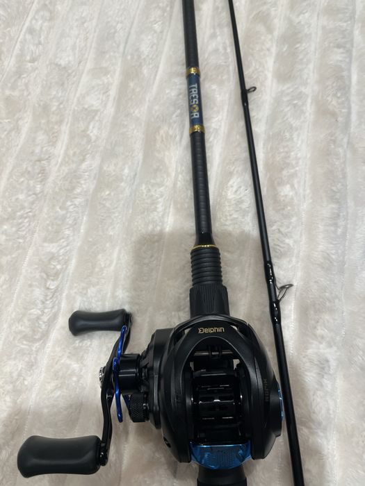 Lanseta combo delphin baitcast