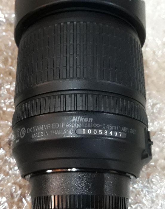 Nikon D7100 body + obiectiv 18-105 nou la cutie factura 36251  cadre