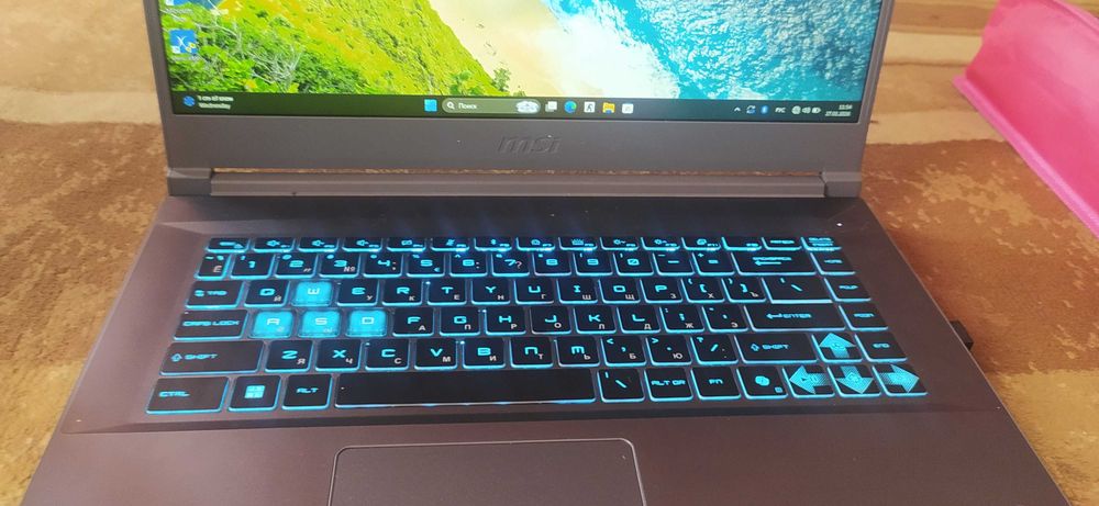 Nootbuk MSI 16/512 igravoy