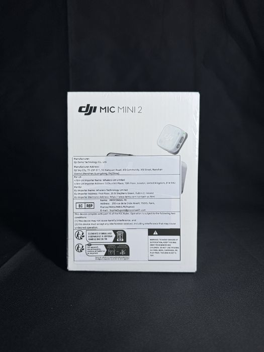 DJI Mic Mini 2 (2 TX/1 mobile RX/Case) Микрофони