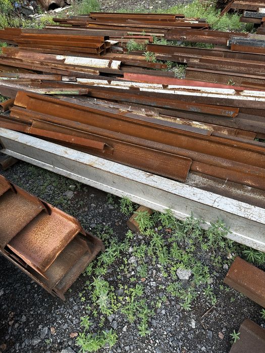 Продам б/у швеллера,балки