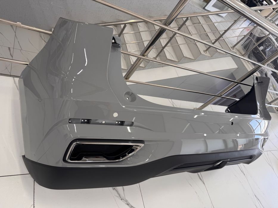 Задний бампер Changan CS55 Plus , цвет Atom Gray (атомный серый).