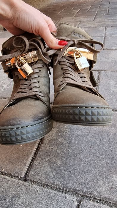 Papuci Carini piele