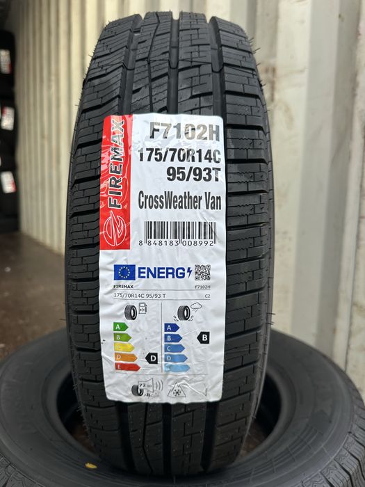 Нови всесезонни бусови гуми FIREMAX CROSSWEATHER VAN 175/70R14C 95/93T 1757014 1757014C