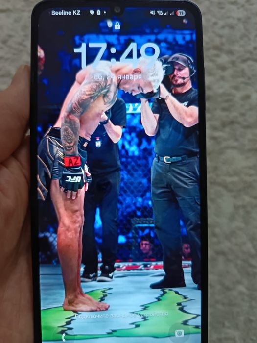 Samsung a06, темно синий цвет,