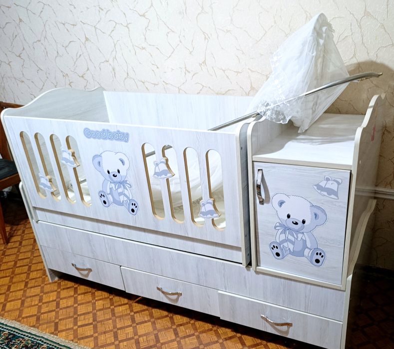 Продам детскую кроватку - люльку
