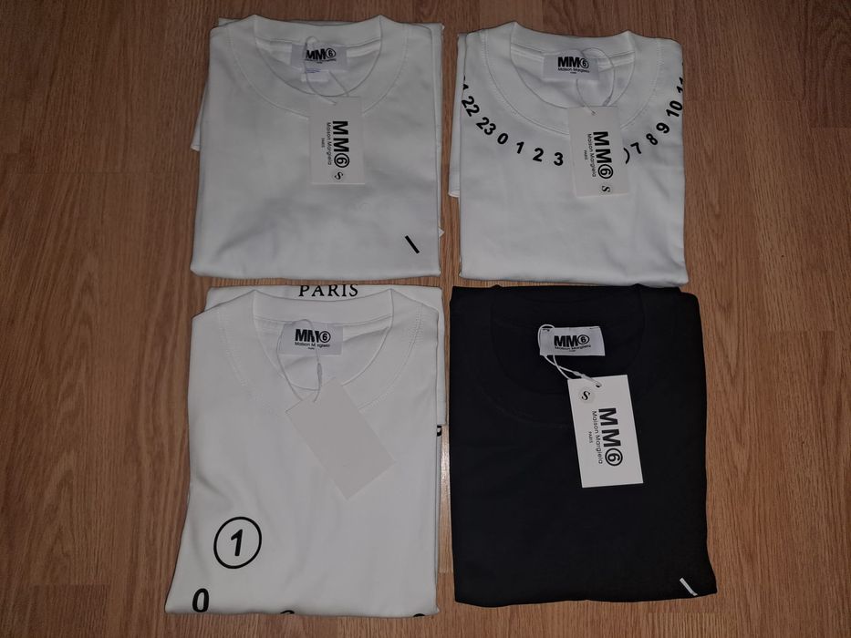 Tricouri Maison Margiela Numbers Premium 100% Bumbac S,M,L Gros&Rezistent 260 GSM