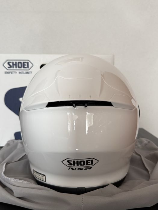 Cască moto SHOEI NXR, marime M (57-58cm)+vizieră fumurie, in cutie.