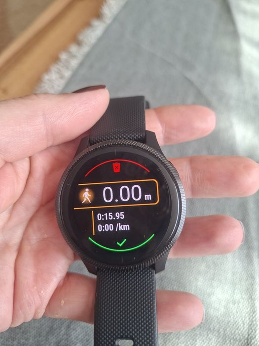 Ceas inteligent Garmin Venu-negru,complet funcțional