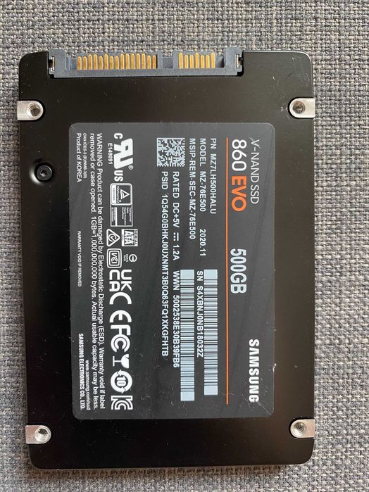 SSD Диск 500 Gb Samsung
