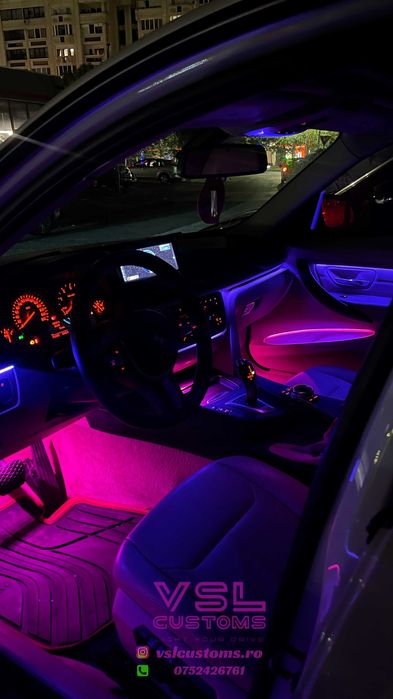 Lumini Ambientale (Mercedes, Audi, Bmw, Skoda, Tesla, VW, Porsche,Etc)