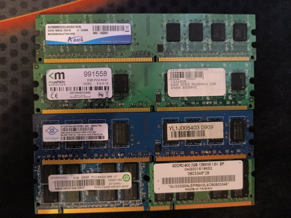 DDR2  RAM Памети