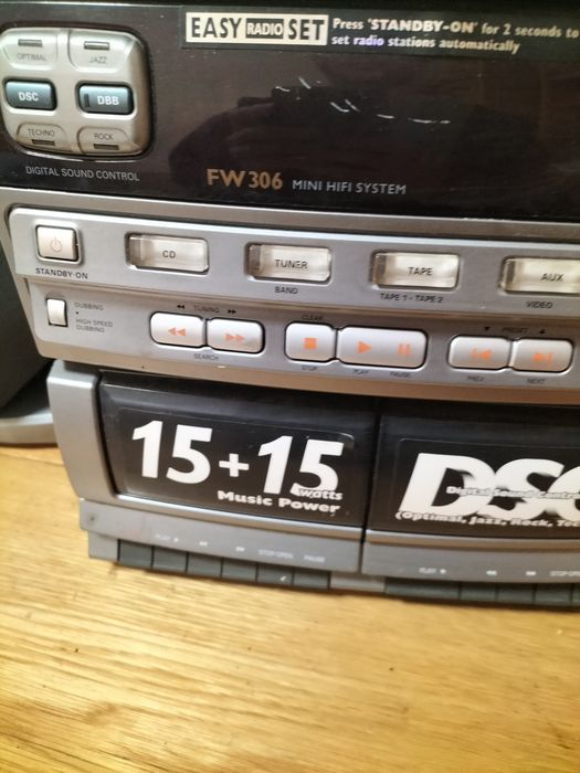 Combina audio hi-fi Philips FW306/34