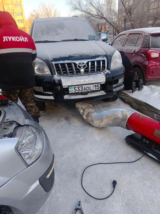 Отогрев авто круглосуточно