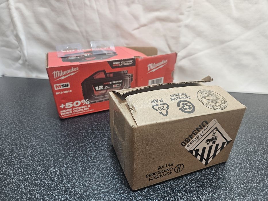 Acumulator Milwaukee M18 HB12Ah, High Output, NOU, NEFOLISIT