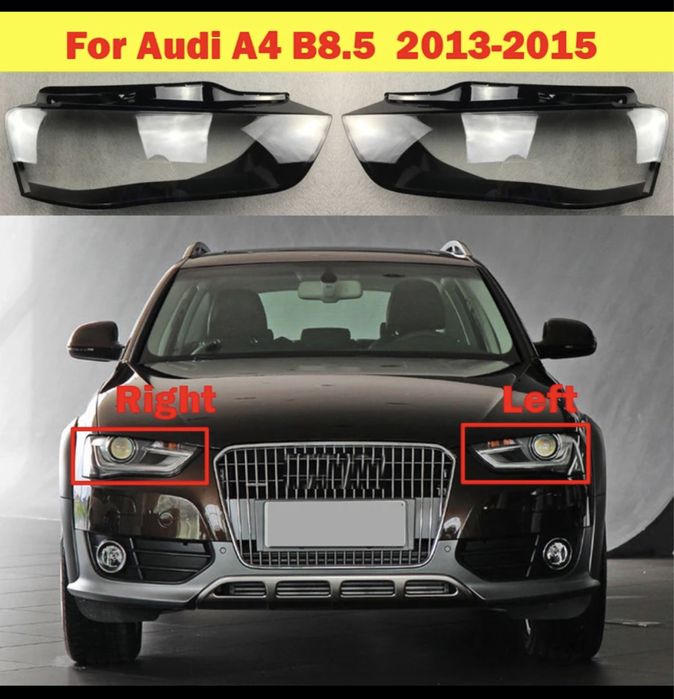 Sticla far Audi A4 B7 B8 sau b8.5 facelift 2008-2015