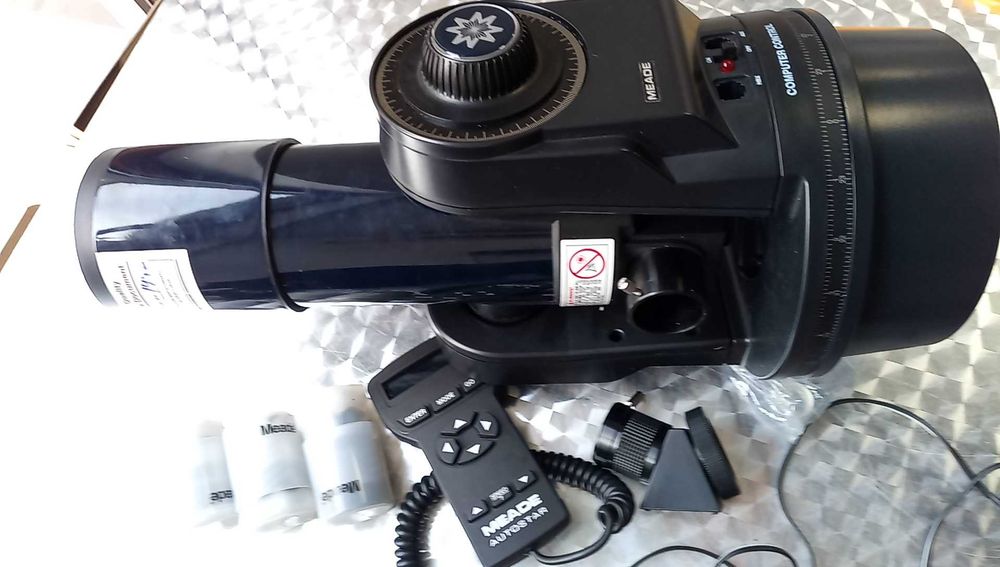 Компютърен ТЕЛЕСКОП GoTo, сам намира и следи хиляди обекти.Нов, промо!