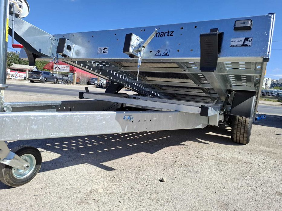 НОВА самосвална платформа MARTZ Kippbar 400 S с ALU