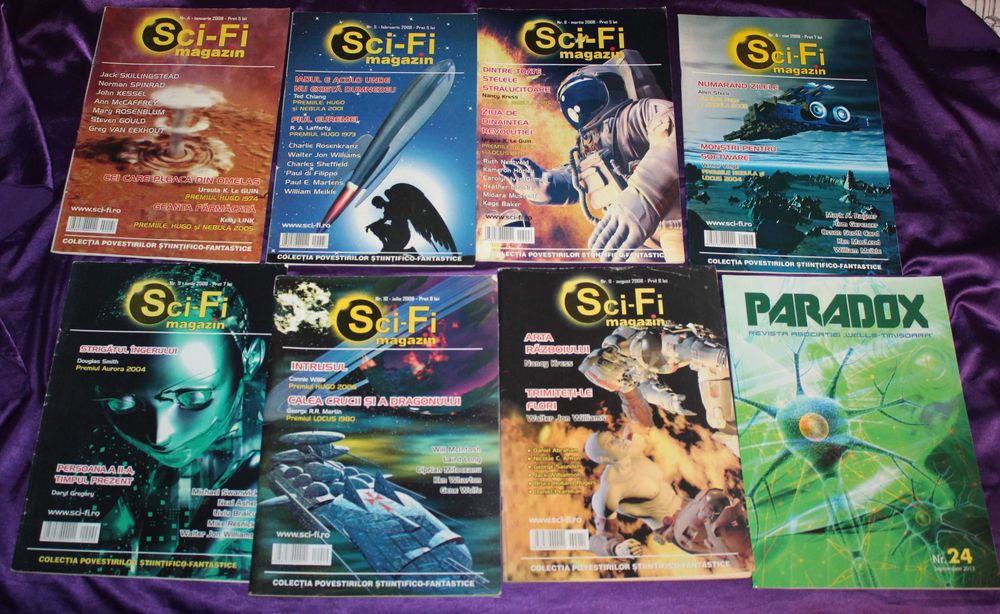 lot 115 reviste science fiction anticipatia helion jurnalul sf paradox