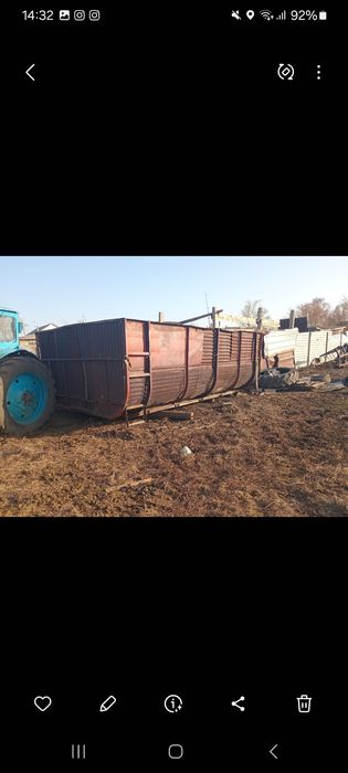 Телешки 4-х тонка и для вывоза мусора