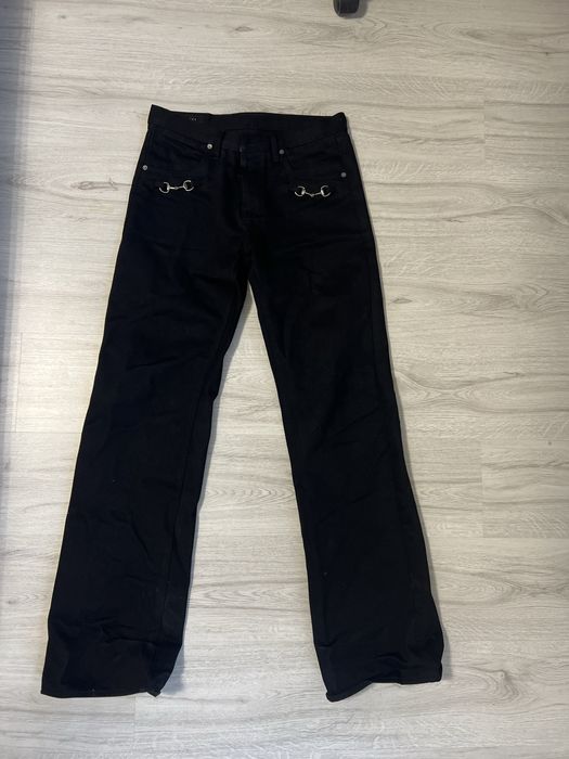 Blugi gucci horsebit denim jeans