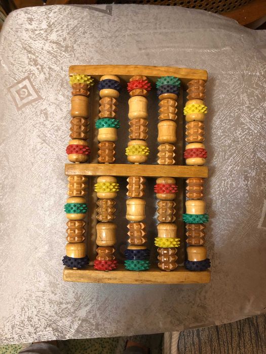 Массажер для стоп деревянный