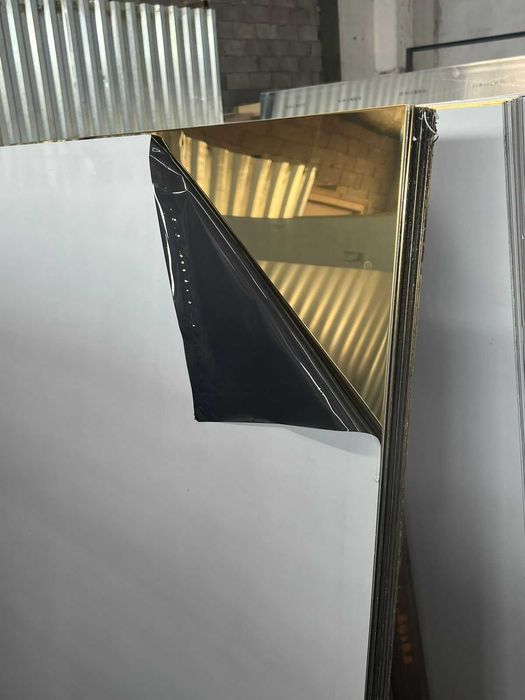 Лист нержавеющий золото