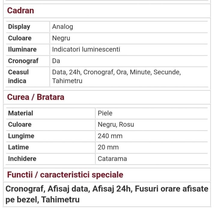 Ceas Detomaso Firenze