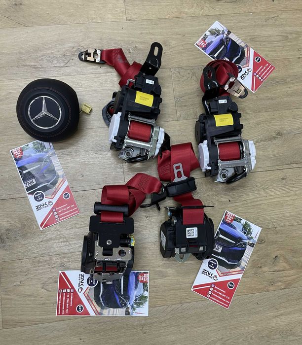 Mercedes Benz AMG GT 4 usi - set centuri de siguranta - airbag volan