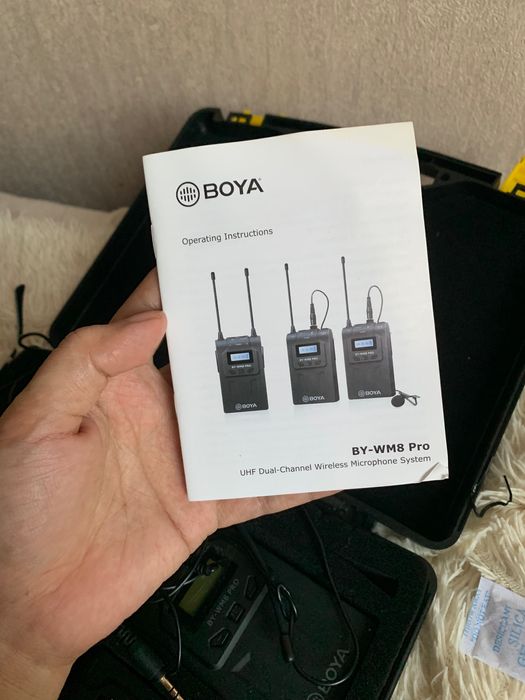 Петличка Boya wm8 pro