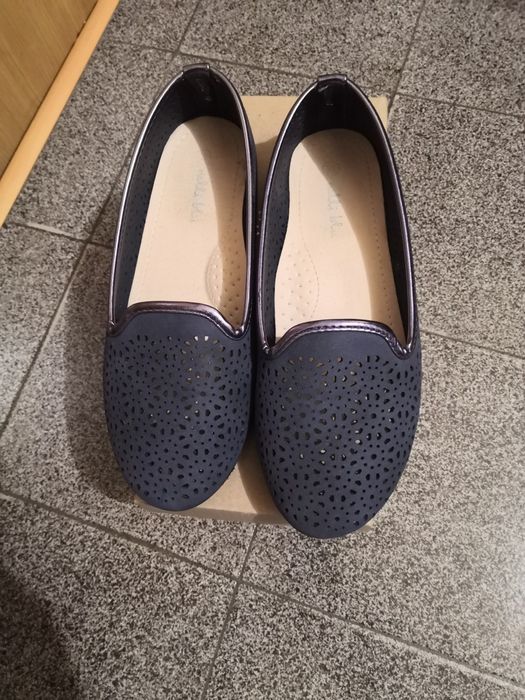 Кобалтово сини балеринки