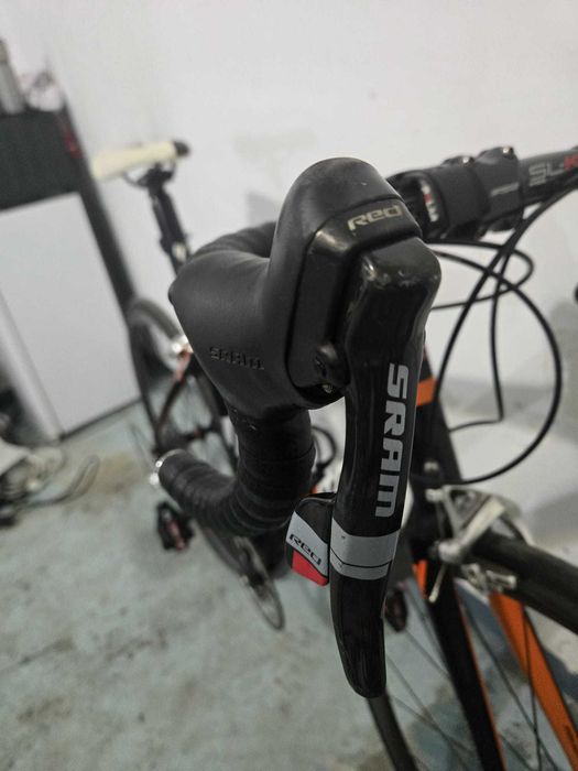 Bicicleta cursiera semicursa full carbon/roti Switch cu  Sram Red M/54 11-34T 6.1 KG