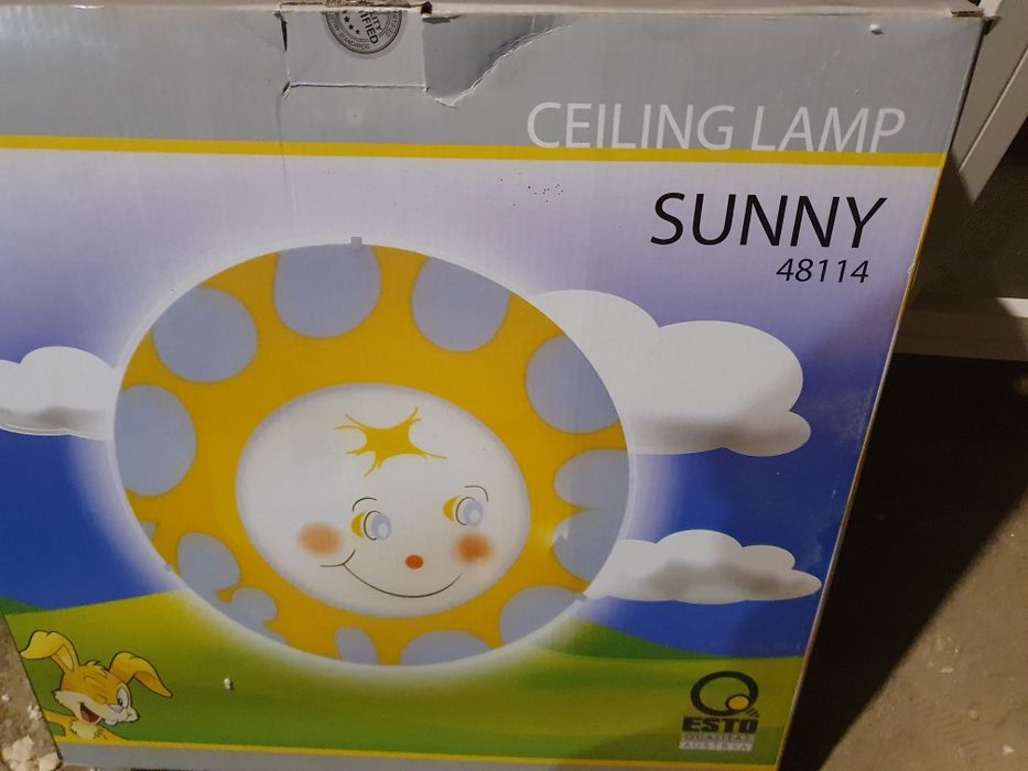 Лампа-плафон за детска стая.