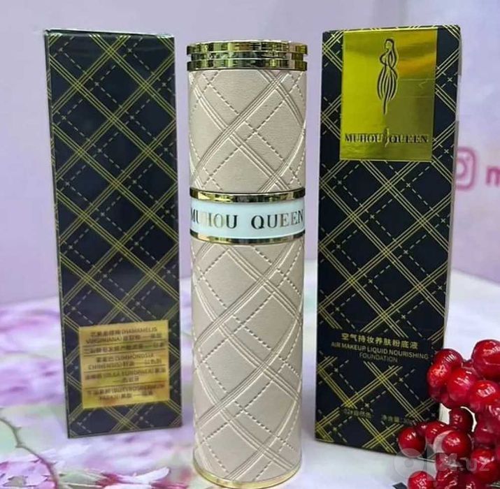 MUHOU QUEEN Air Makeup Питательный тональный крем 30ML 01 Светло Бежев