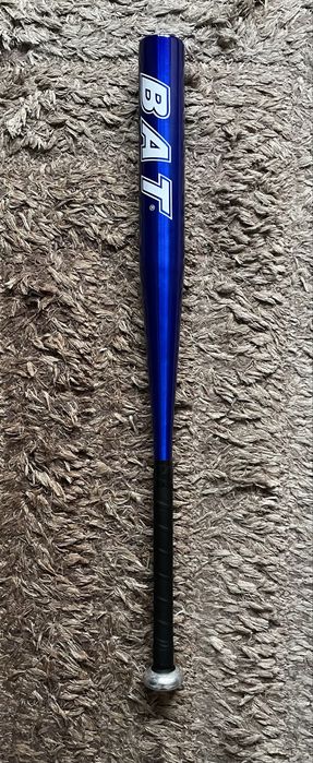 Bata de baseball aluminiu albastru