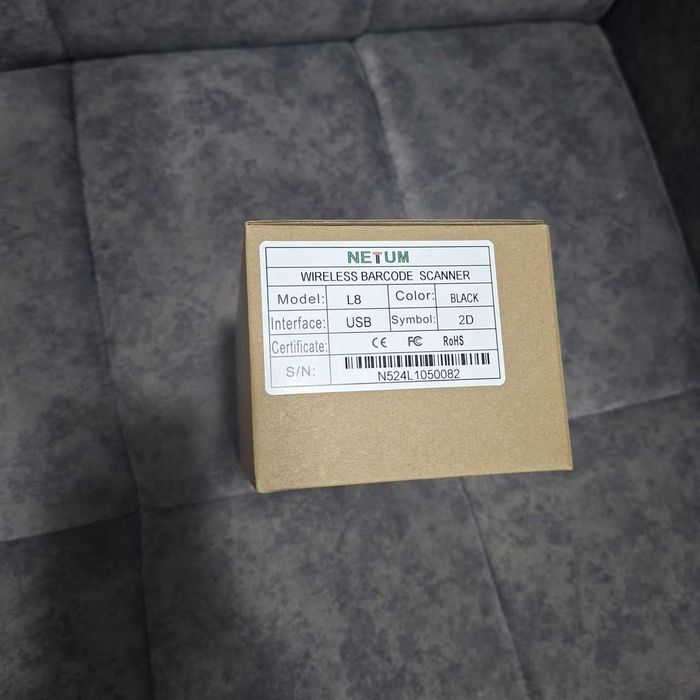 Skaner NETUM L8 barcha turdagi kodlarni o'qiydi, pistolet skaner