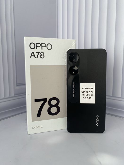 Oppo A78 512.