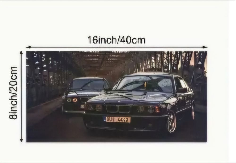 Платно за стена  BMW E30 и e34