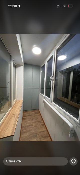 Балкон ремонт и утепление балкона