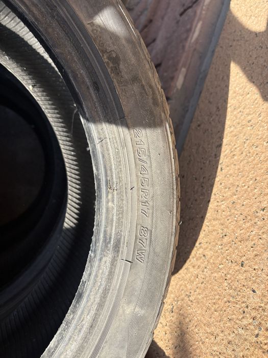 Резина Bridgestone 215/45/R17