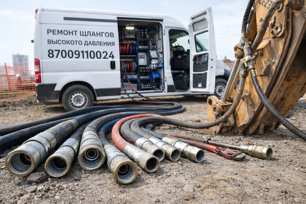 Ремонт шлангов Алматы