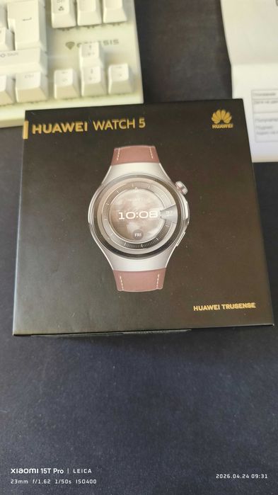 СПЕШНО Продавам смарт часовник Huawei Watch 5 lte