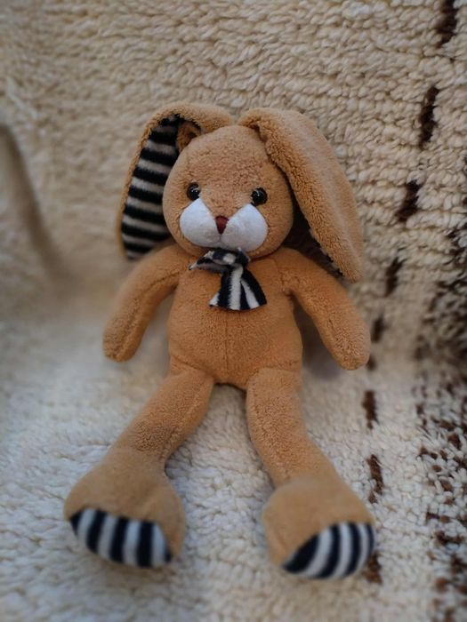 красива плюшена играчка Зайче 40 см от Холандия