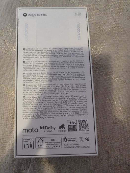 Edge 60 pro full box cu garanție