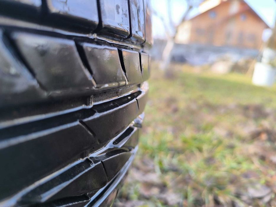 Set 4 roti aliaj 195/65/R15 Volkswagen 5x112 gume de vara Bridgestone