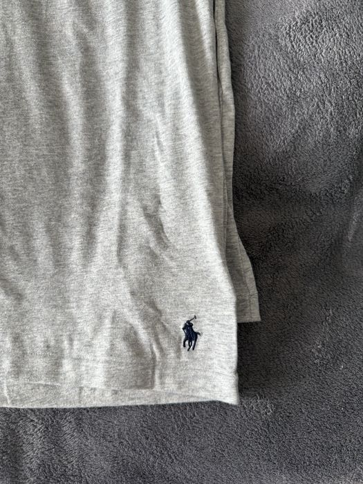 Polo Ralph Lauren set 2 tricouri de corp gri logo brodat XL noi