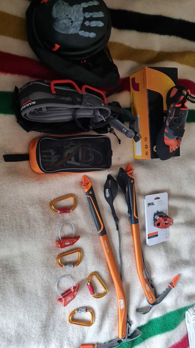 Планинско оборудване туристическа екипировка за катерене